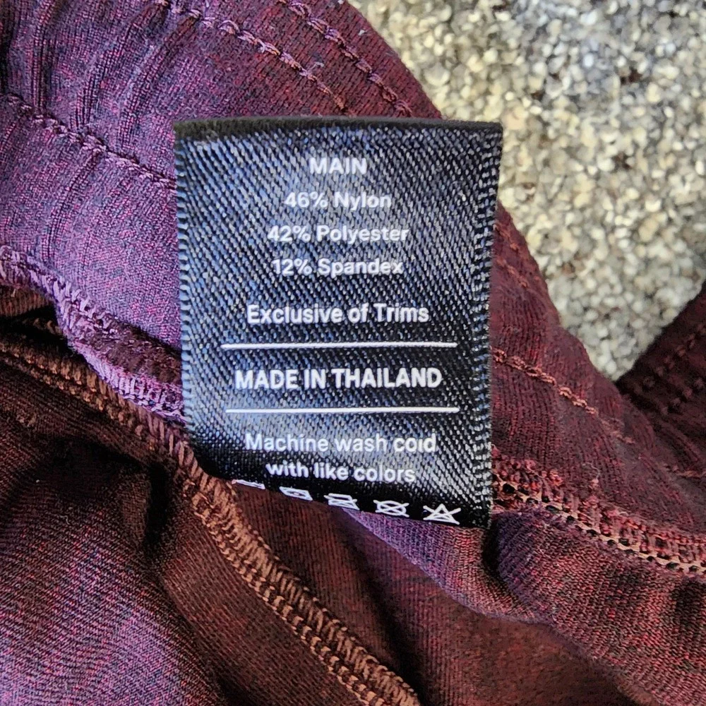 Public Rec All Day Every Day Pants Mens 34/32 Burgundy Jogger Tapered‎ Excellent